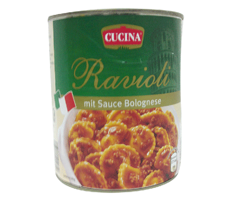 Cucina Ravioli Mit Sauce Bolognese 800g