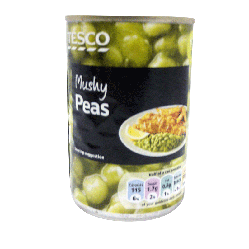 Tesco Mushy Peas 300g