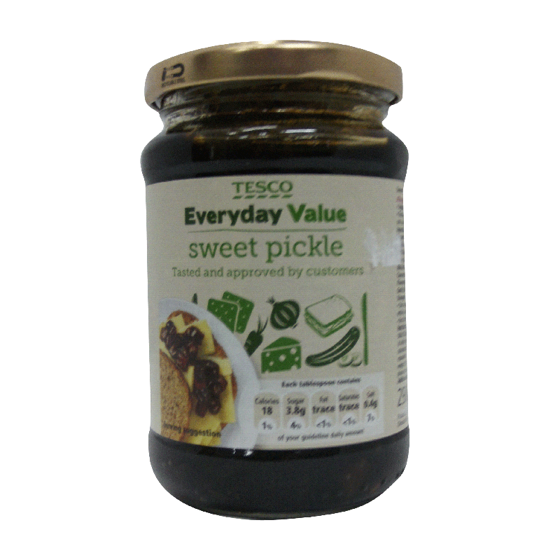 Tesco Sweet Pickles 290g